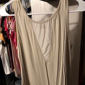 Women’s Sheer V-Neck Tank! RED brand